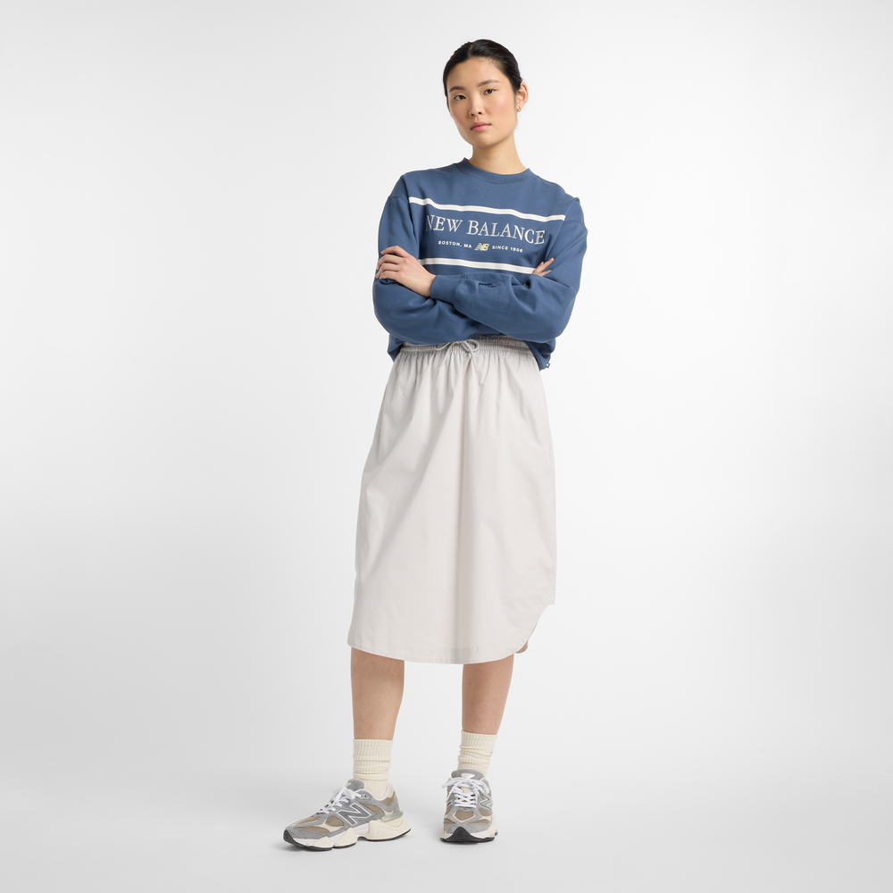 Női szoknya New Balance WK51551GYM – szürke