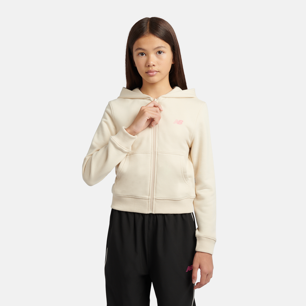 Gyerek pulóver New Balance YT61P93CLIN – bézs