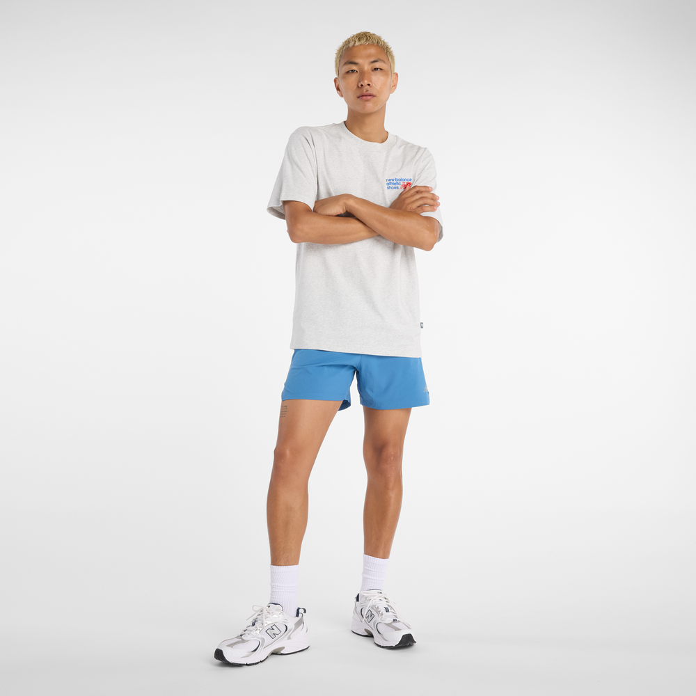 Férfi póló New Balance MT41908AHH – szürke