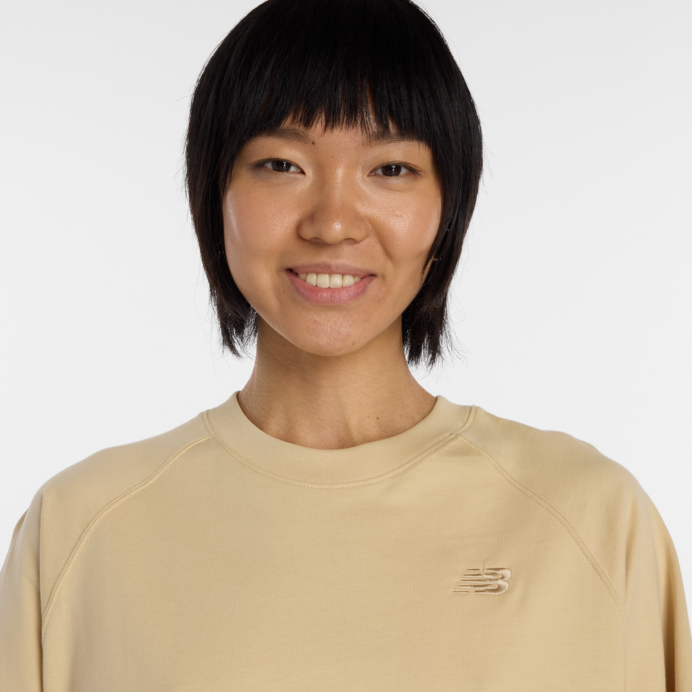 Női póló New Balance WT6147DDABC – sárga