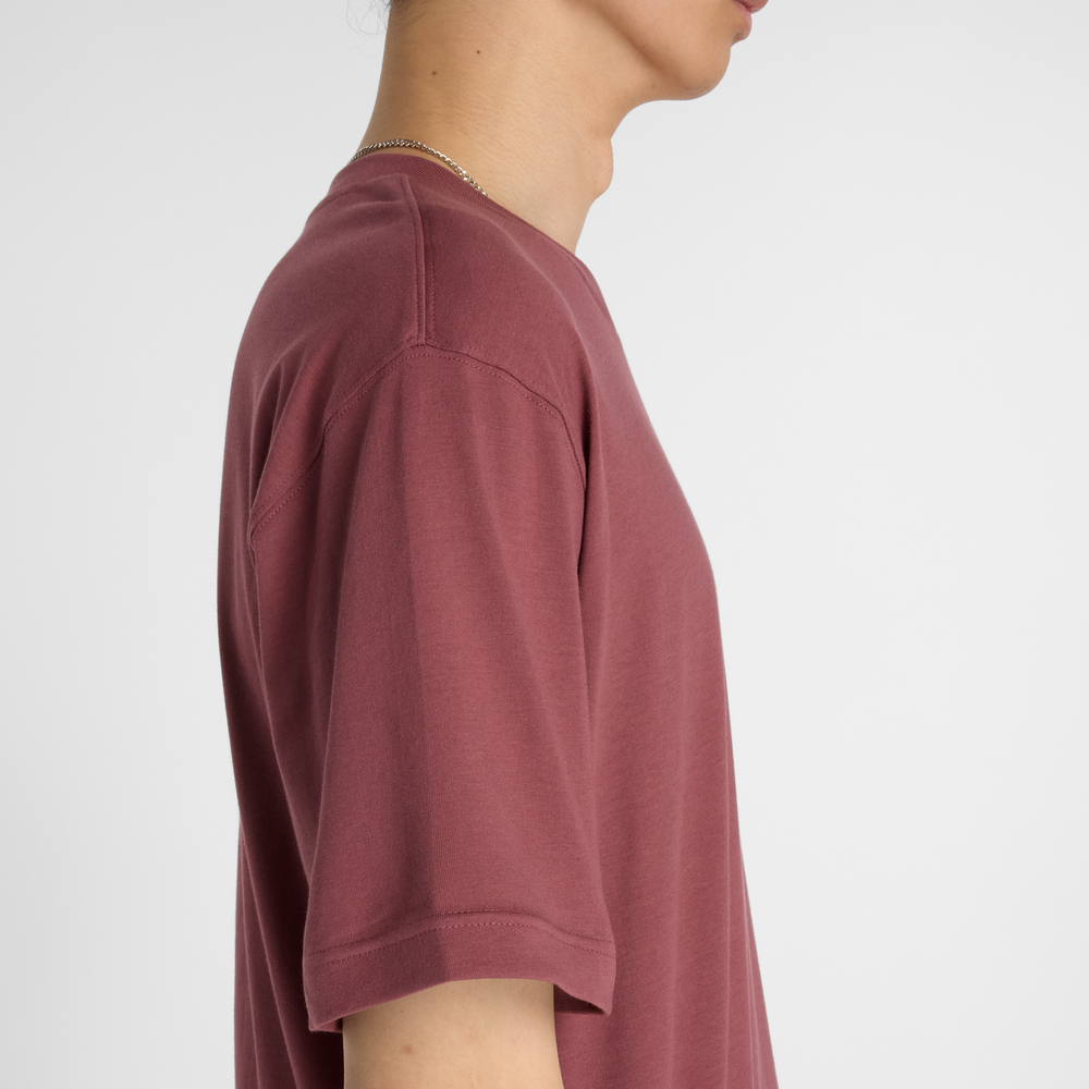 Férfi póló New Balance MT41509WAD – bordó