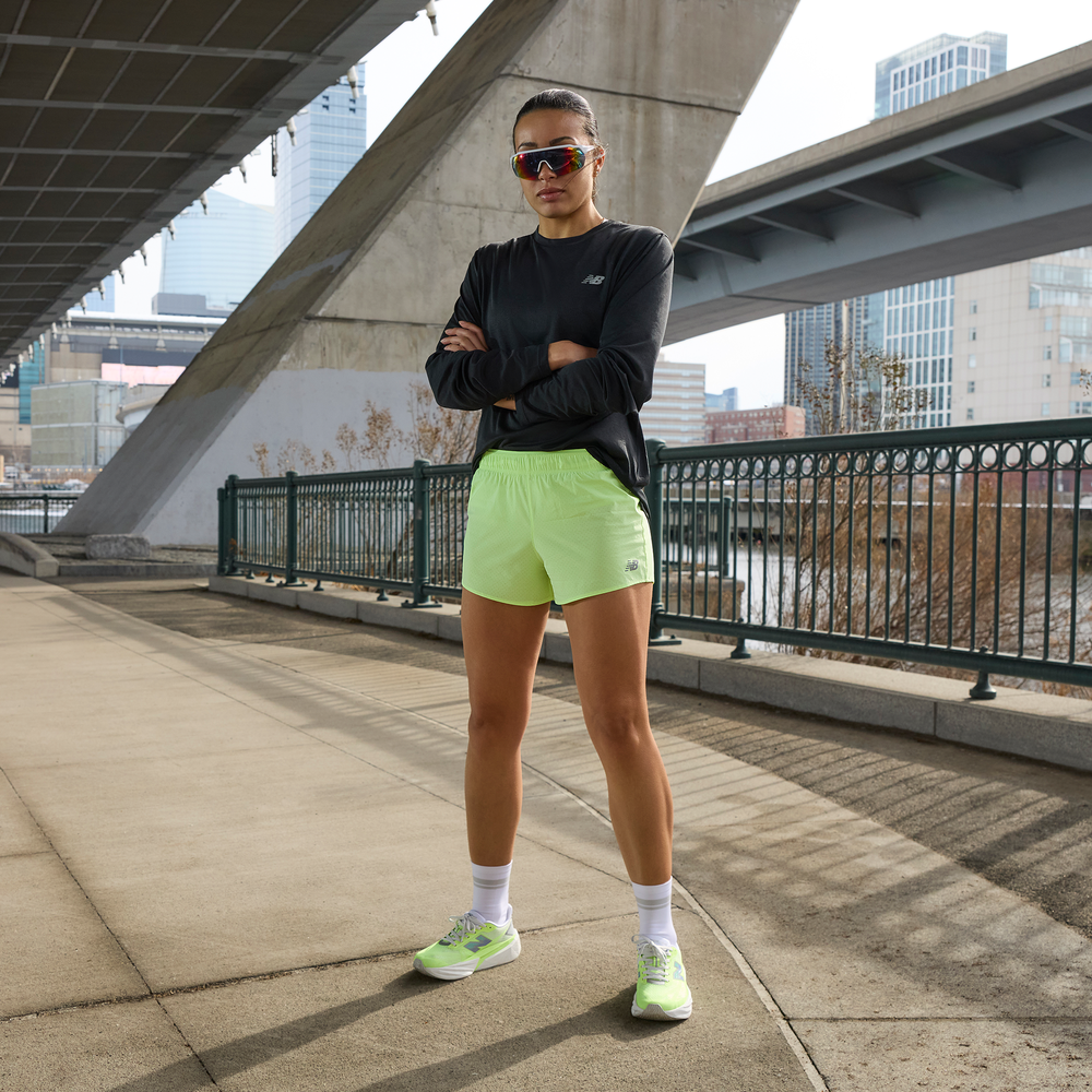 Női futócipő New Balance FuelCell Rebel v5 WFCX513 – zöld