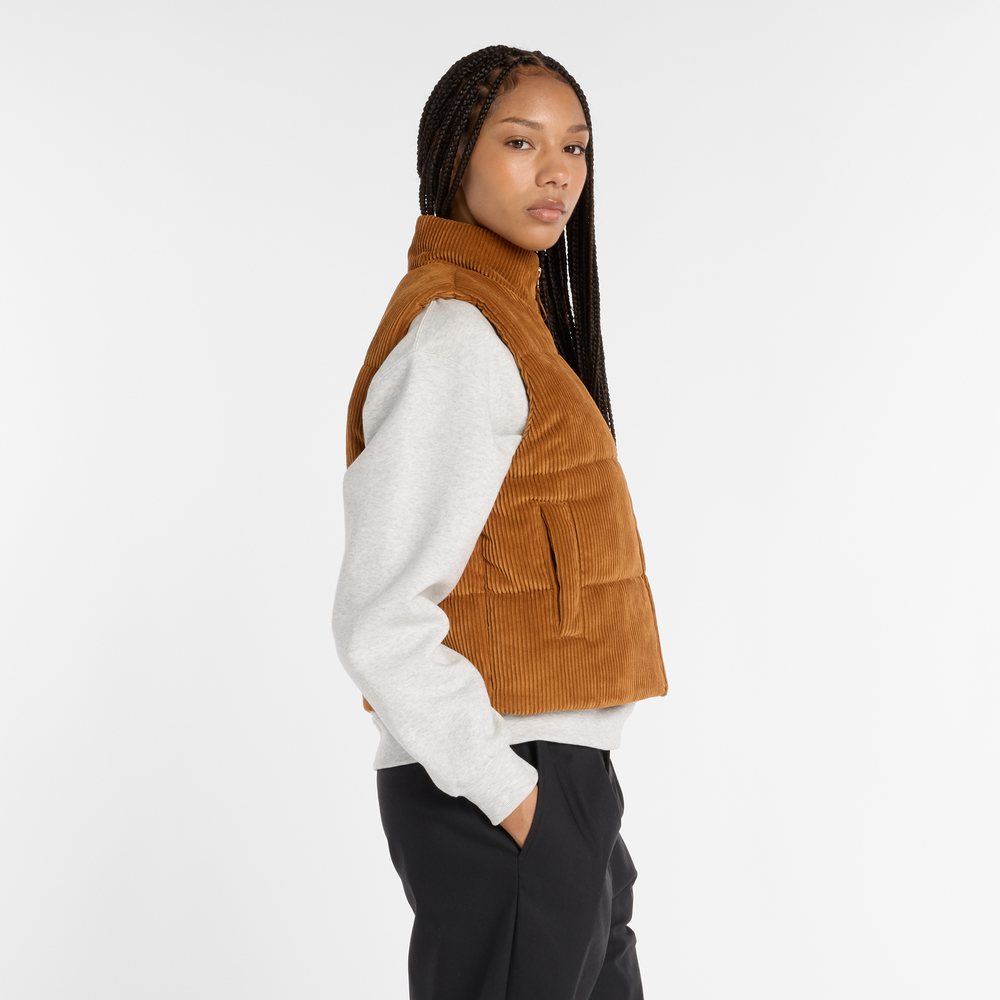 Női mellény New Balance WV53500TOF – bézs