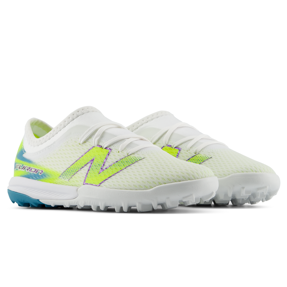 Gyermek turf cipő New Balance FURON TEAM JNR TF V9 YF3T69A – fehér