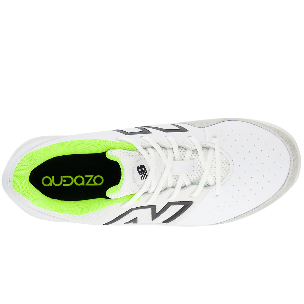 Gyermek teremcipő New Balance AUDAZO V6 COMMAND IN JNR SJA2IWH6 – fehér