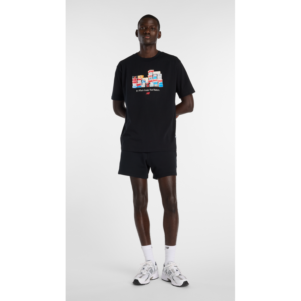 Férfi póló New Balance MT61H0DXBK – fekete