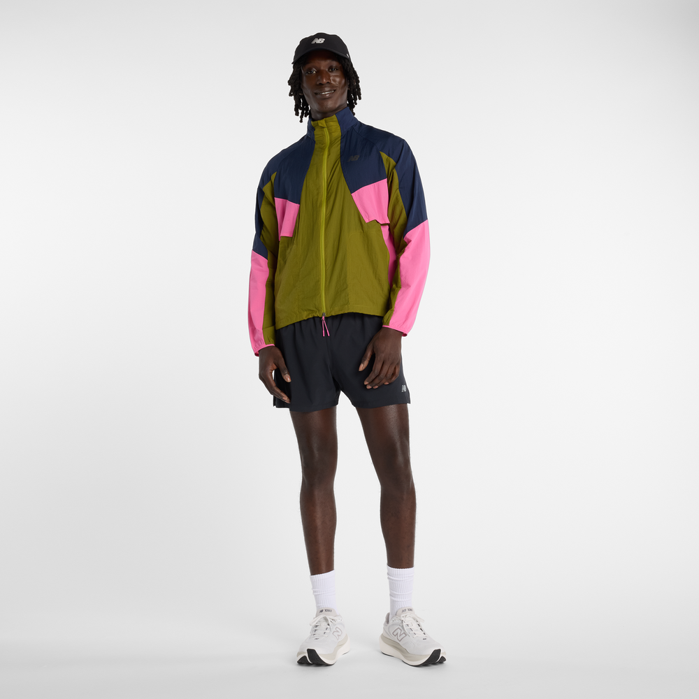 Férfi kabát New Balance MJ61U1I9AAN – zöld