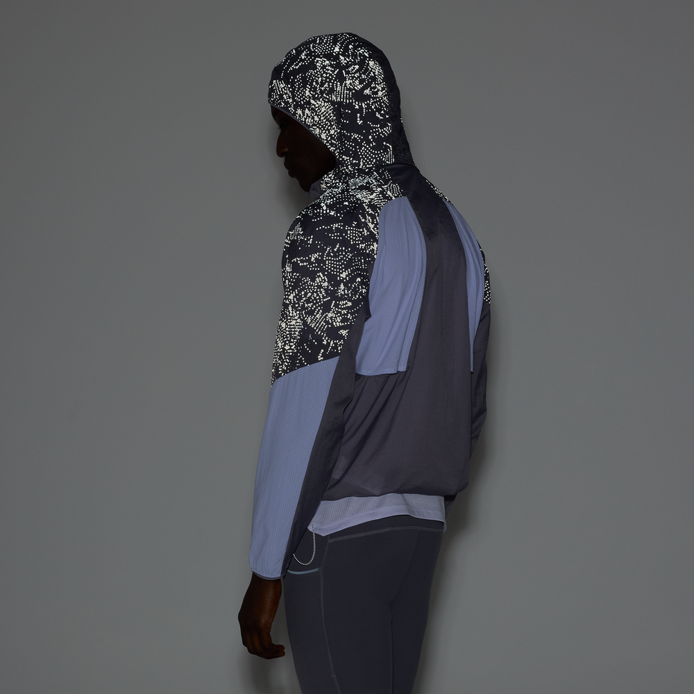 Férfi kabát New Balance Reflective RC – szürke