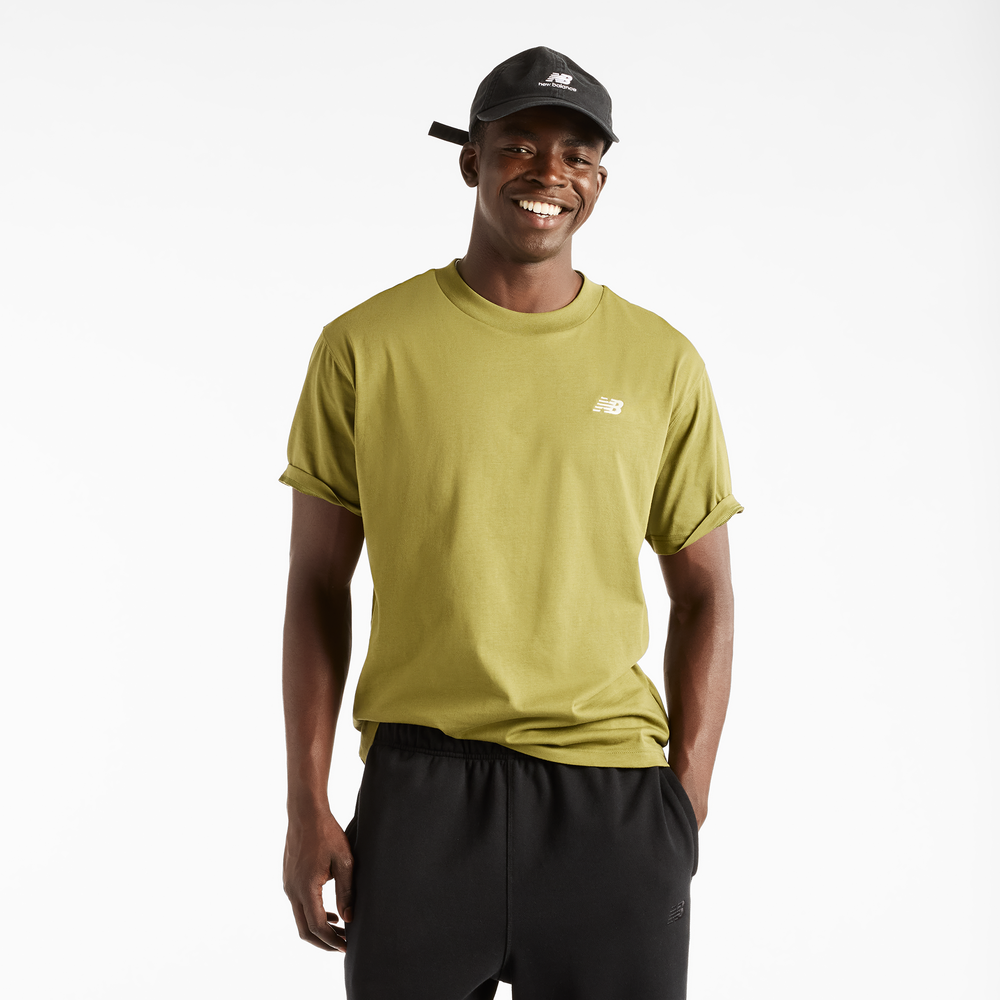 Férfi póló New Balance MT41509GEE – zöld