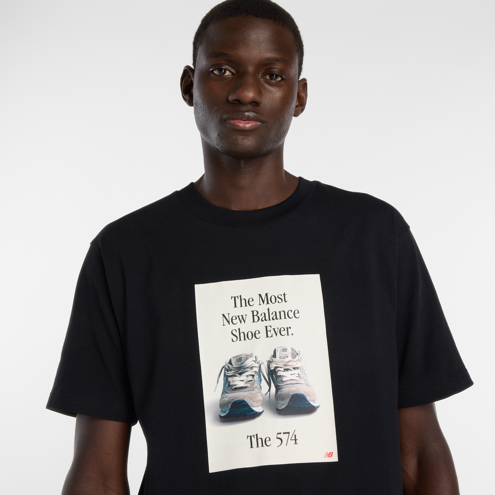 Férfi póló New Balance MT61B0WFBK – fekete