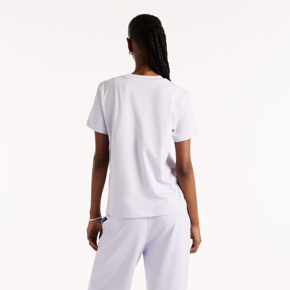 Női póló New Balance Sport Essentials – lila
