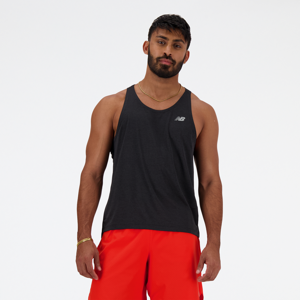 Férfi futópóló New Balance MT41250BK – fekete