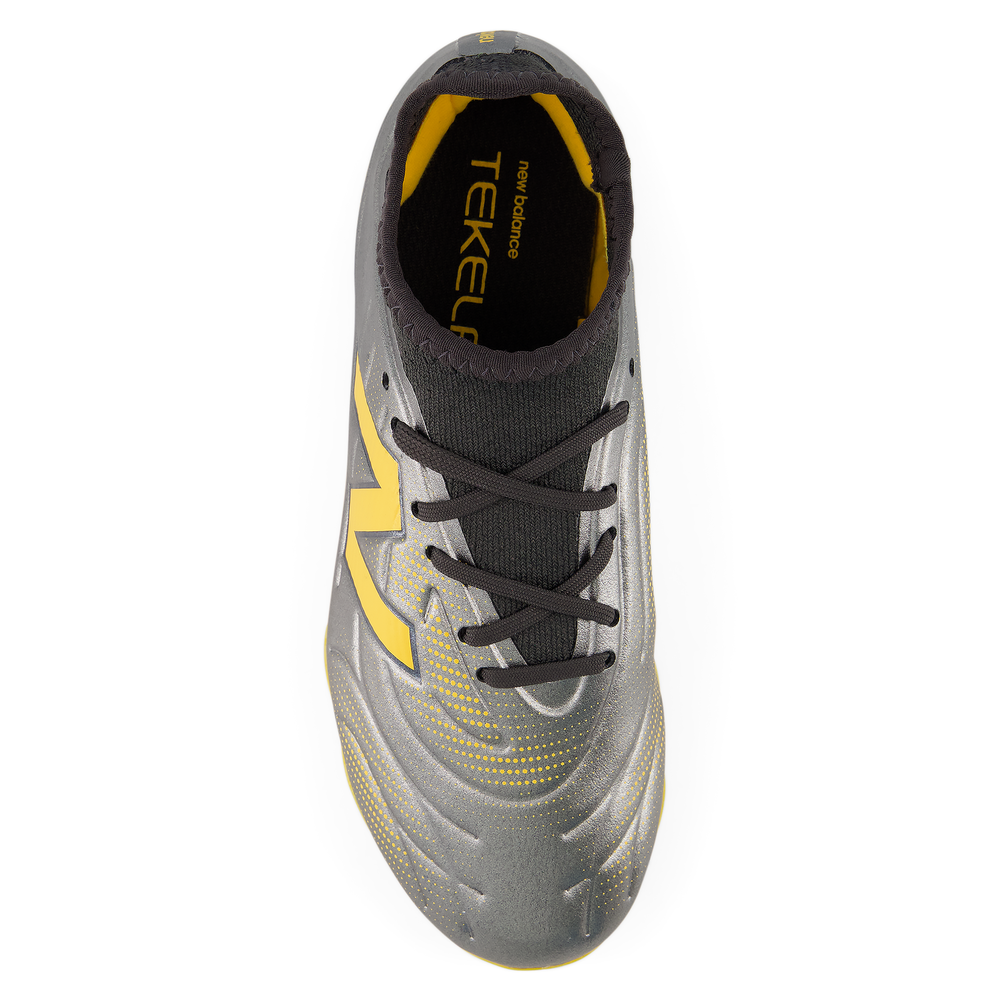 Focicipő gyerekeknek New Balance TEKELA TEAM LOW JNR FG V5 YT3FL5LB – ezüst