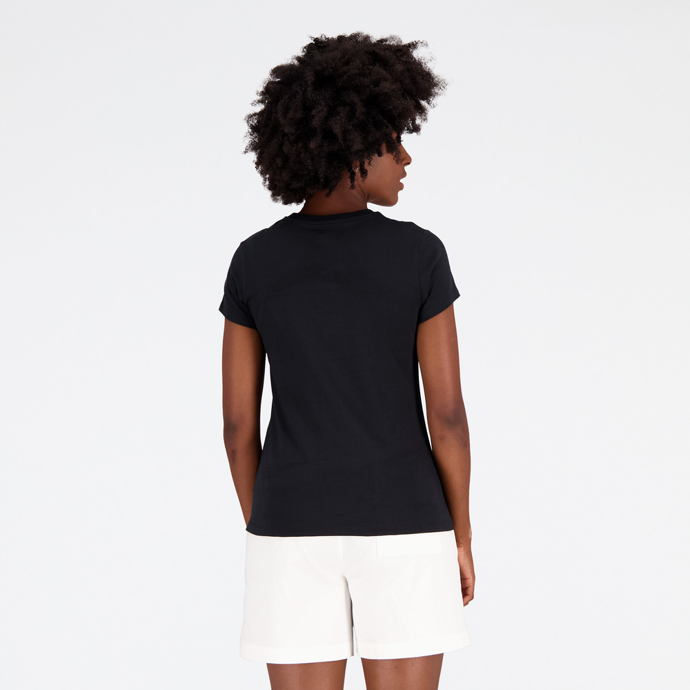 Női póló New Balance WT31546BK – fekete