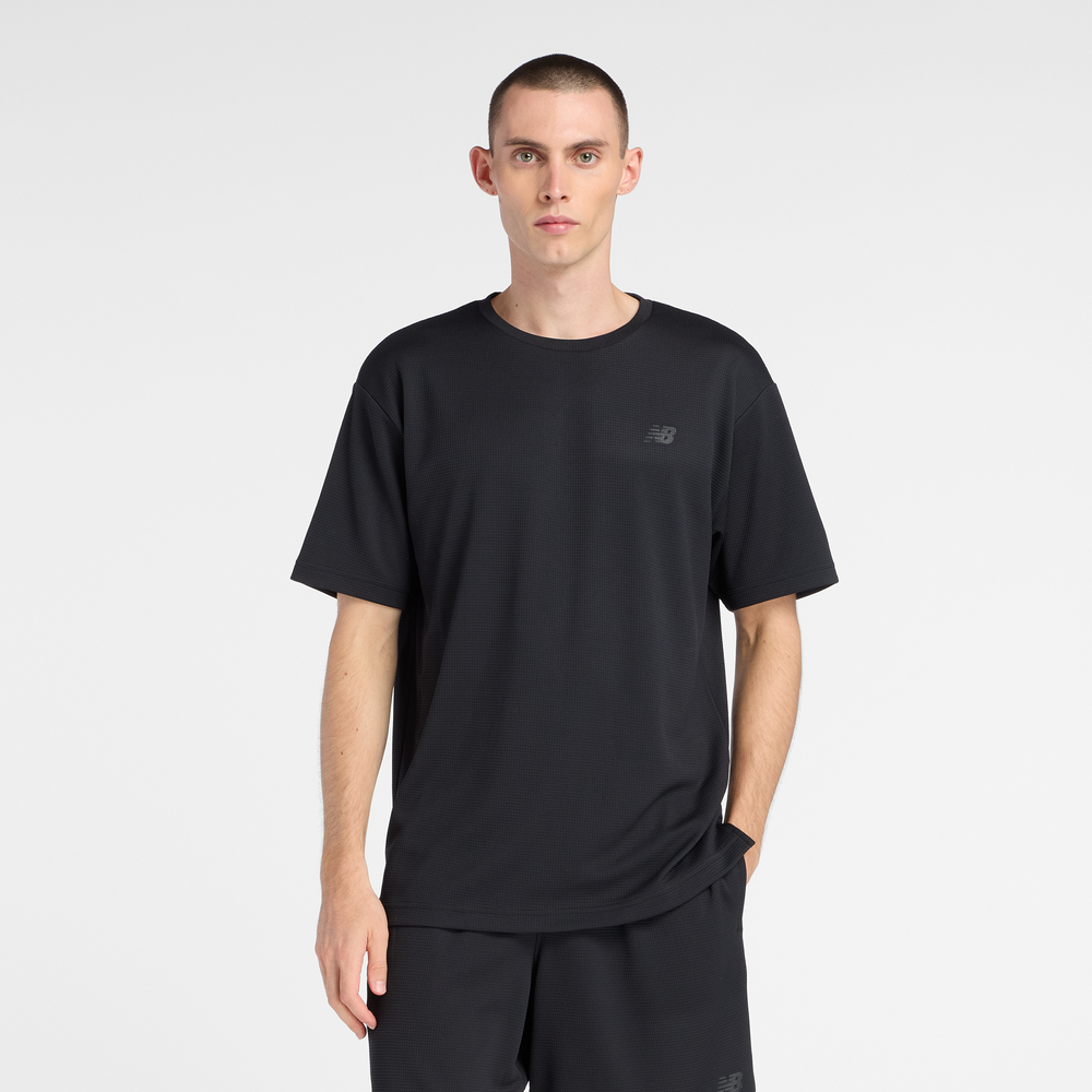 Férfi futópóló New Balance MT6100FRBK – fekete