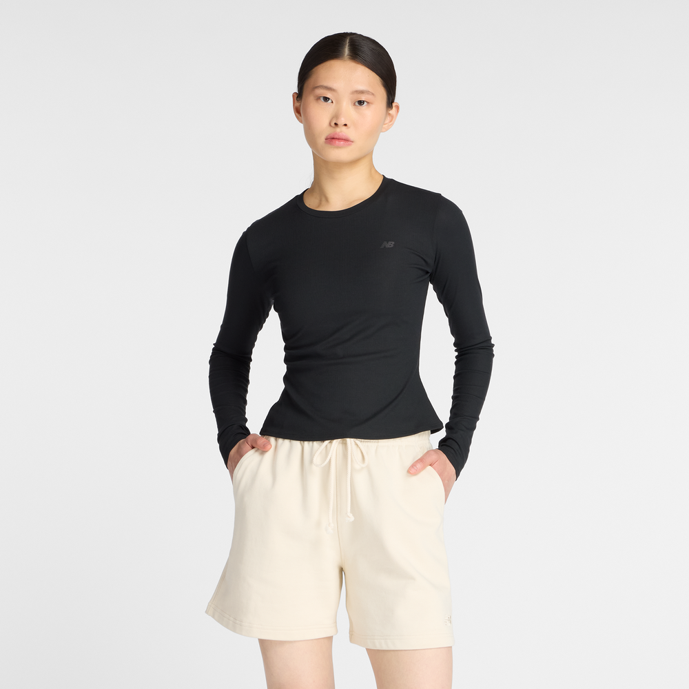 Női póló New Balance WT53133BK – fekete