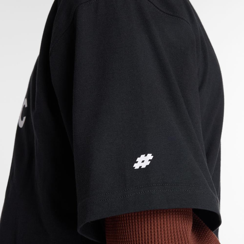 Férfi póló New Balance Numeric MT53704BK – fekete