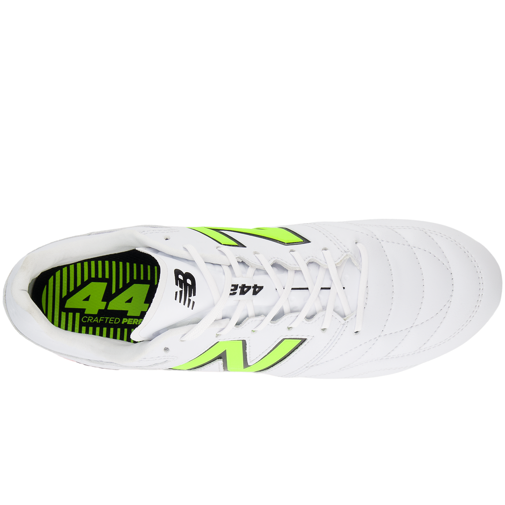 Férfi focicipő New Balance 442 V2 PRO FG MS41FMB2 – fehér