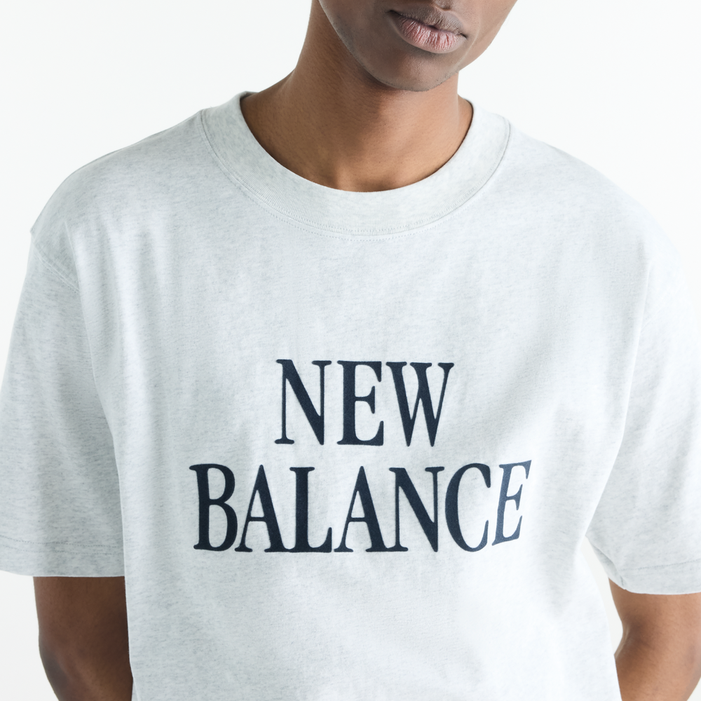 Férfi póló New Balance Athletics – szürke