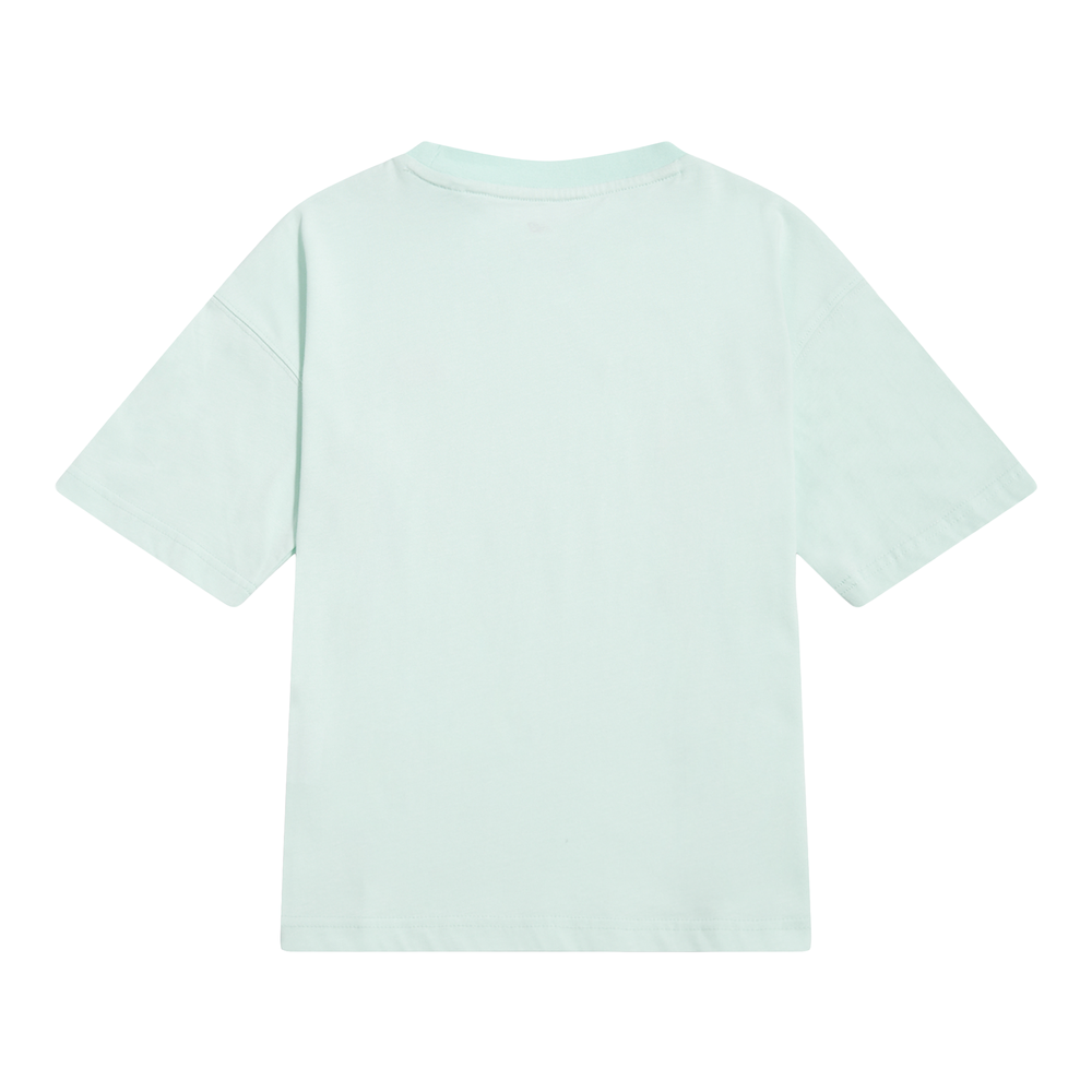 Gyerek póló New Balance LAKG0001COJ – menta