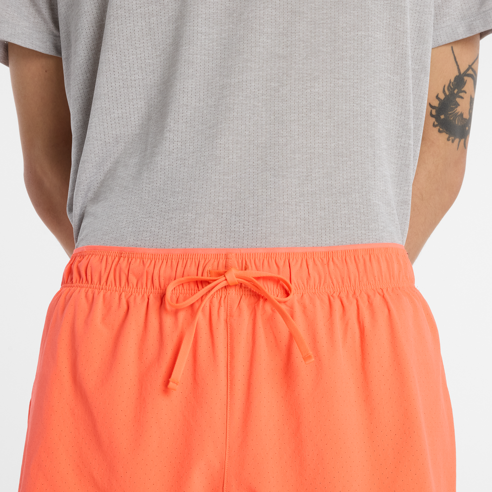 Férfi futónadrág New Balance MS41286AAE – narancssárga