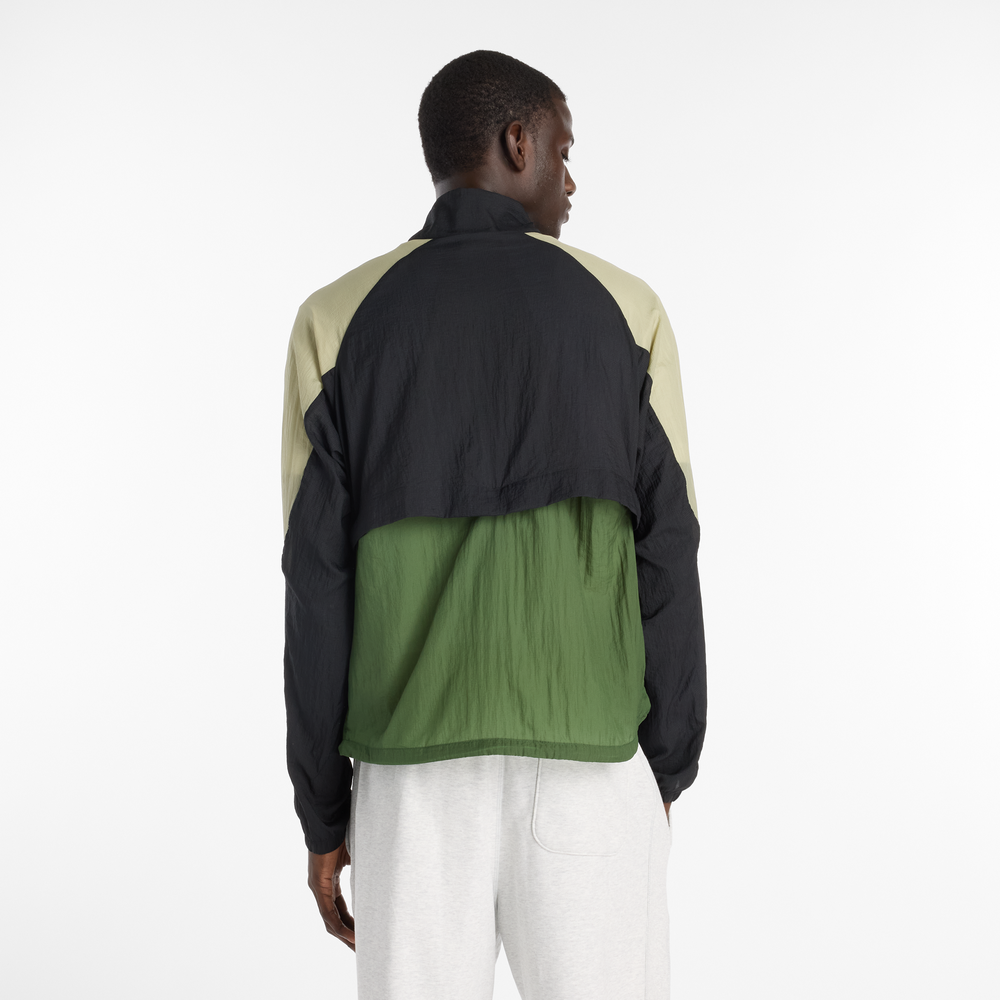 Férfi kabát New Balance MO53206GAS – zöld