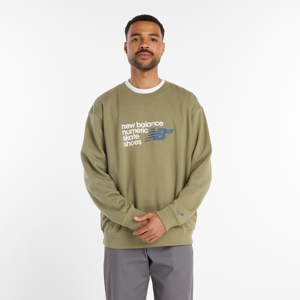 Férfi felső New Balance Numeric MT51952DEK – zöld