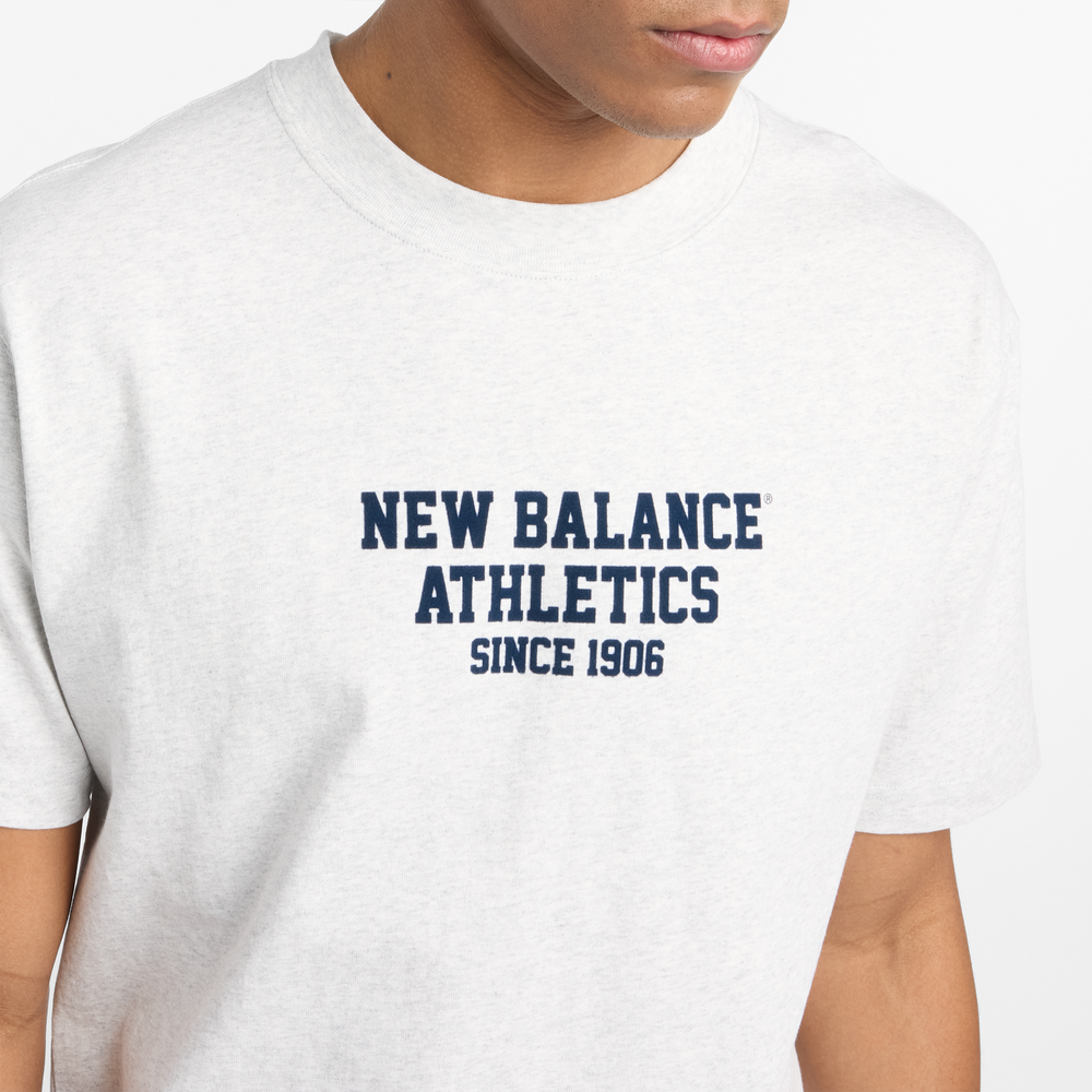 Férfi póló New Balance MT51526AHH – szürke