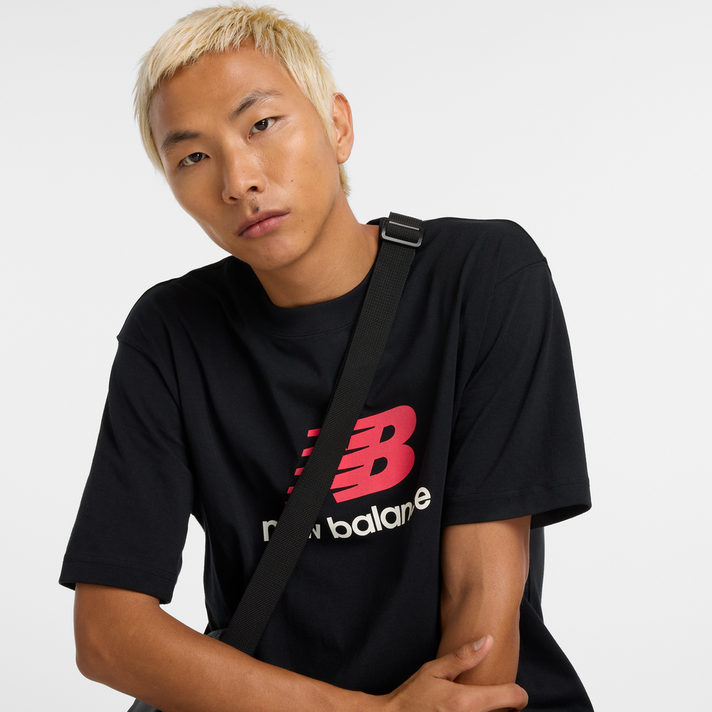 Férfi póló New Balance MT51500BK – fekete