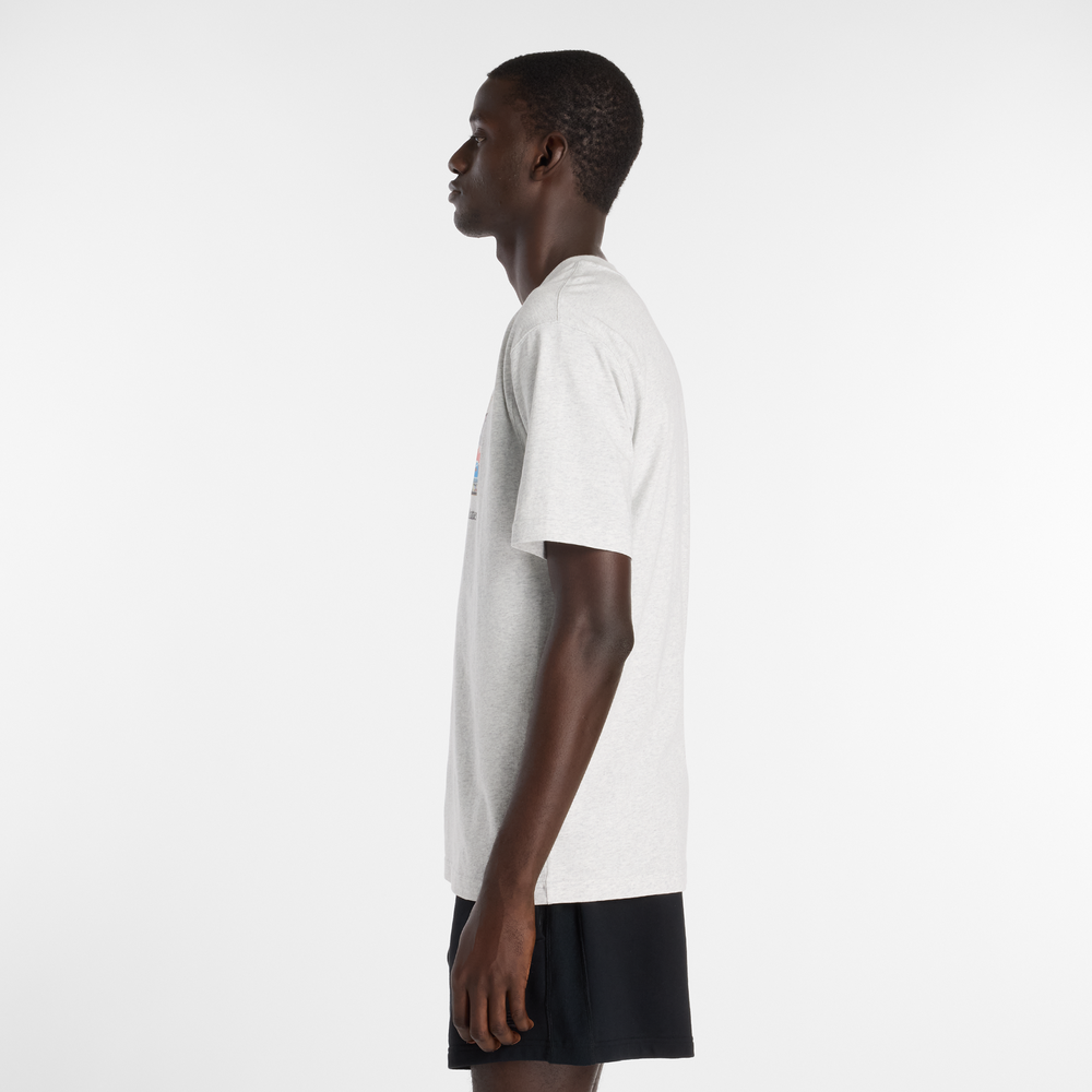 Férfi póló New Balance MT61H0DXAHH – szürke