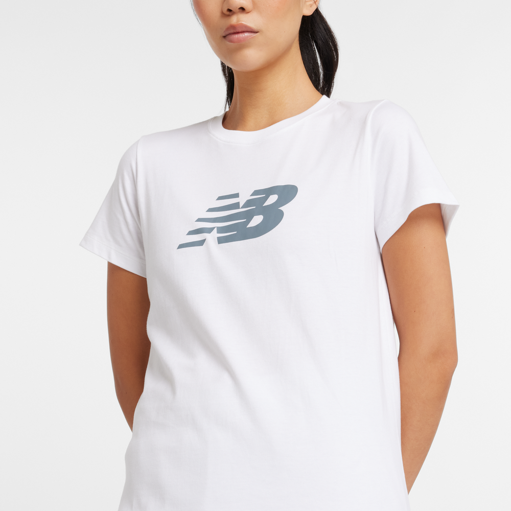 Női póló New Balance WT43582WT – fehér