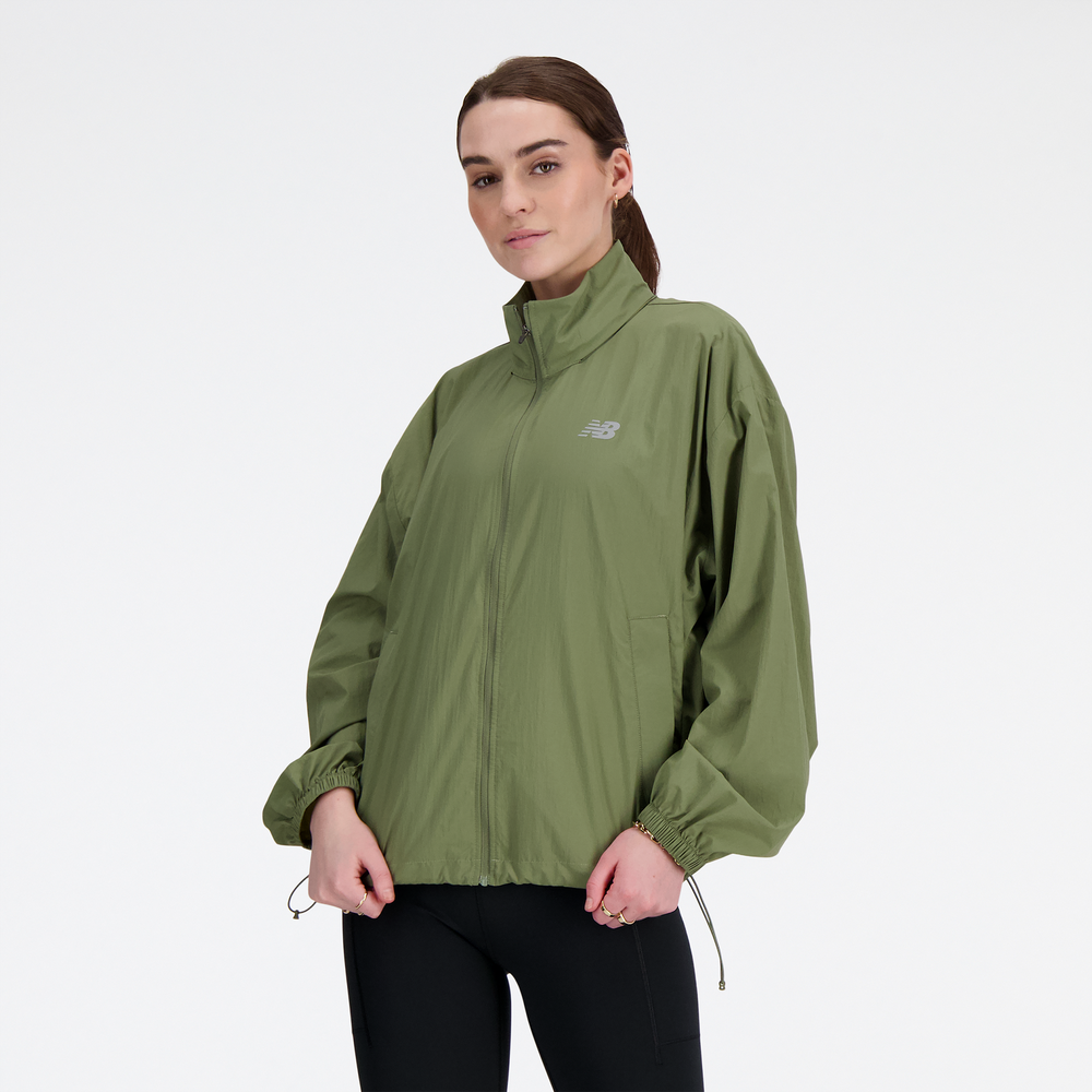 Sportdzseki New Balance WJ41553DEK – zöld