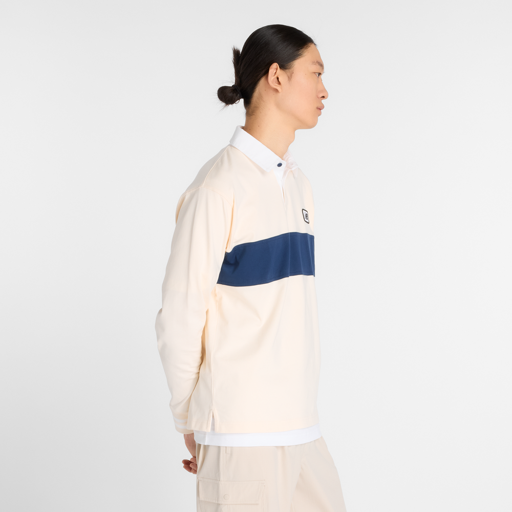 Férfi póló New Balance MT53533PEF – bézs