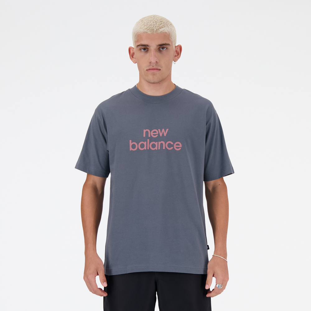 Férfi póló New Balance MT41582GT – szürke