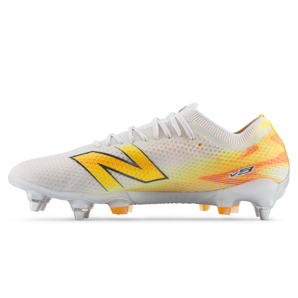 Férfi focicipő New Balance FURON ELITE SG V9 UF1S4XJ – narancssárga