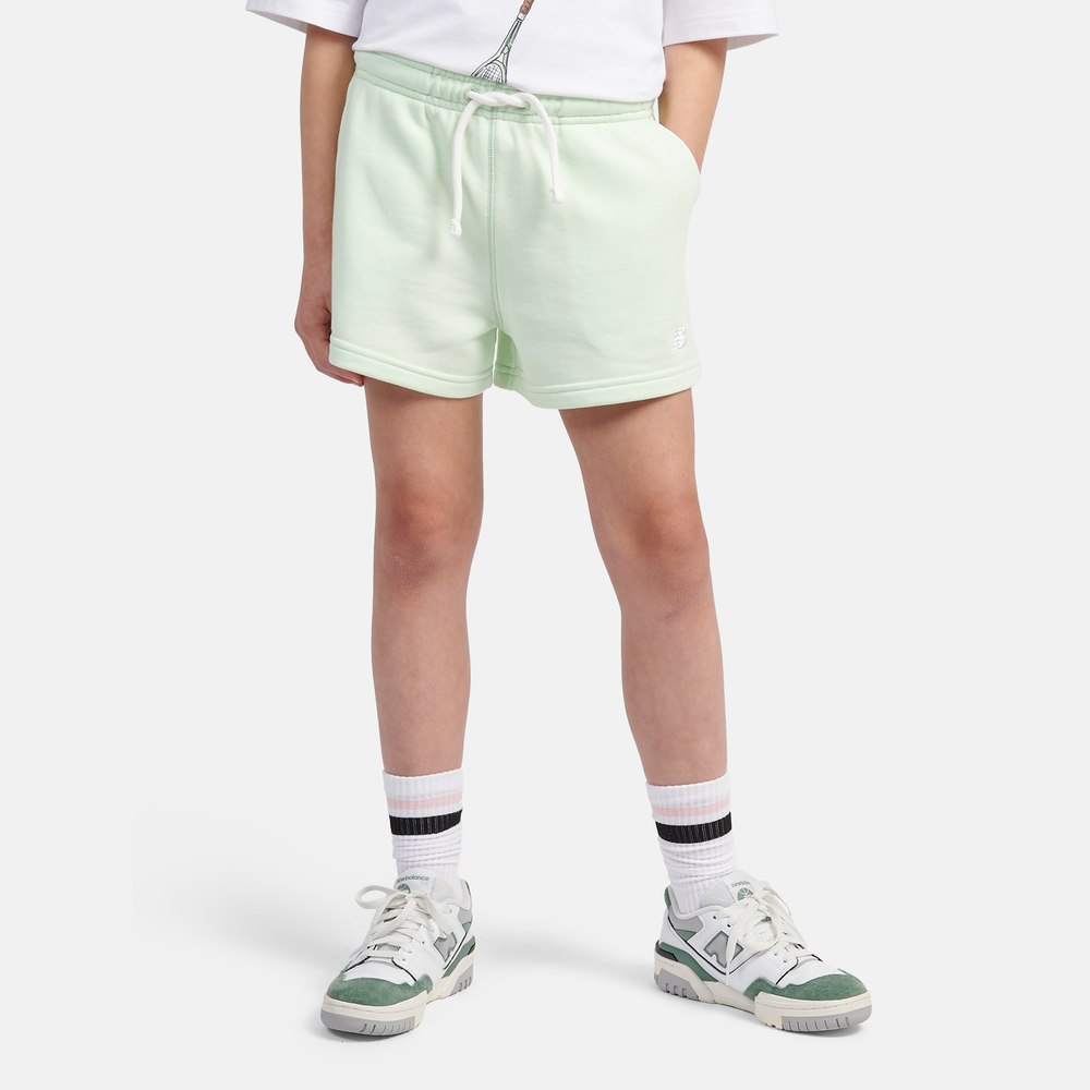 Gyermek rövidnadrág New Balance LAKG0006MEW – menta