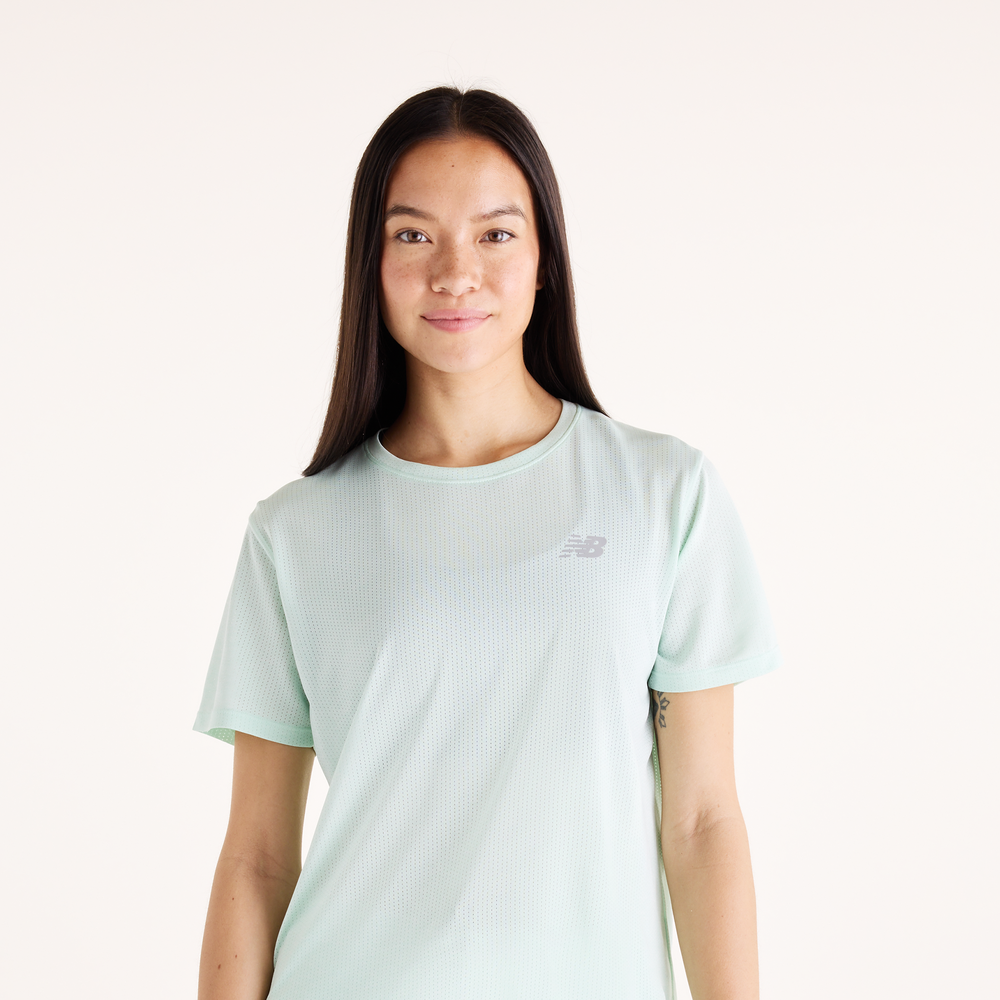 Női póló New Balance WT41253AB8 – menta