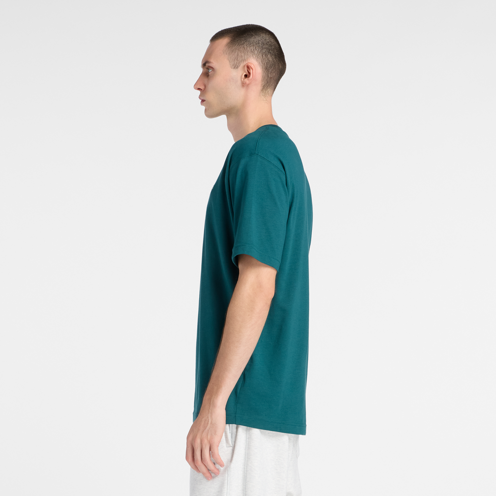 Férfi póló New Balance MT41509AAV – zöld