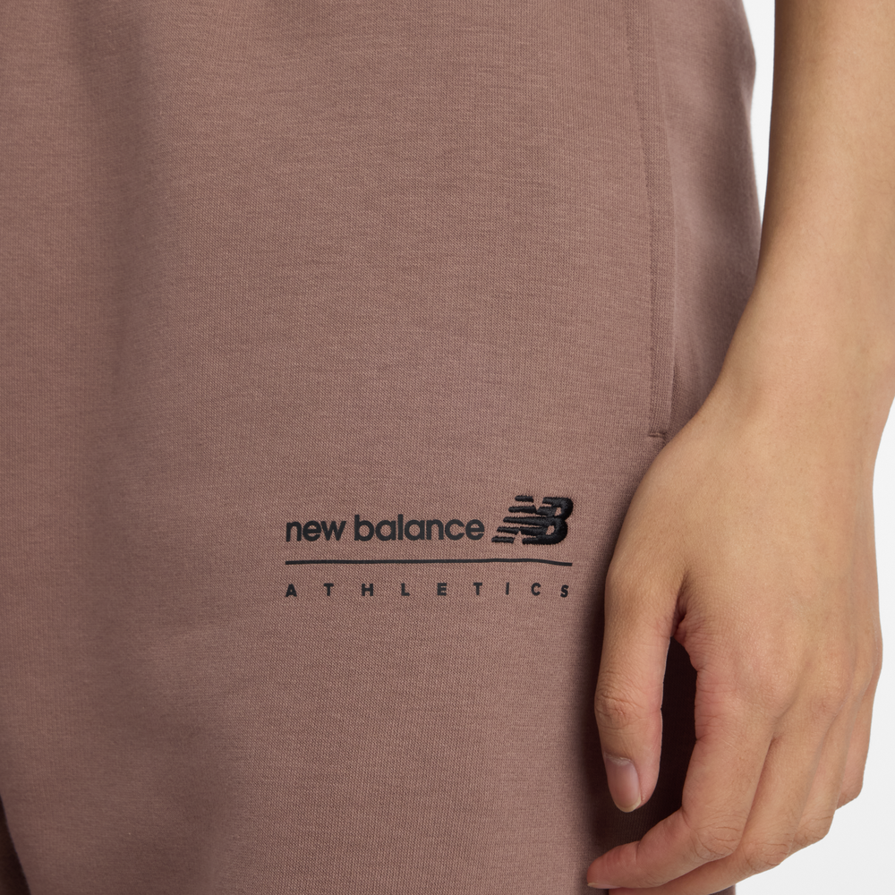Férfi nadrág New Balance MP53508EAS – barna