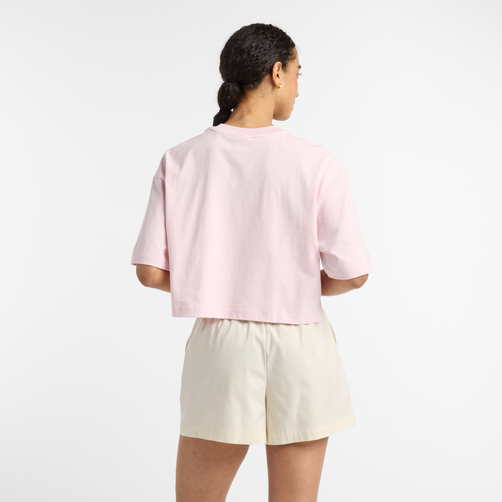 Női póló New Balance WT51935RSG – rózsaszín