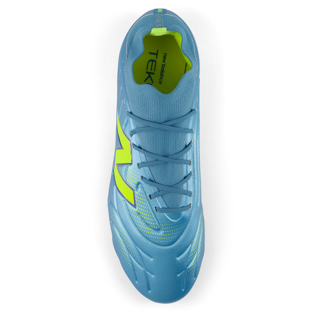 Férfi focicipő New Balance TEKELA TEAM FG V5 UT3FL7NF – kék