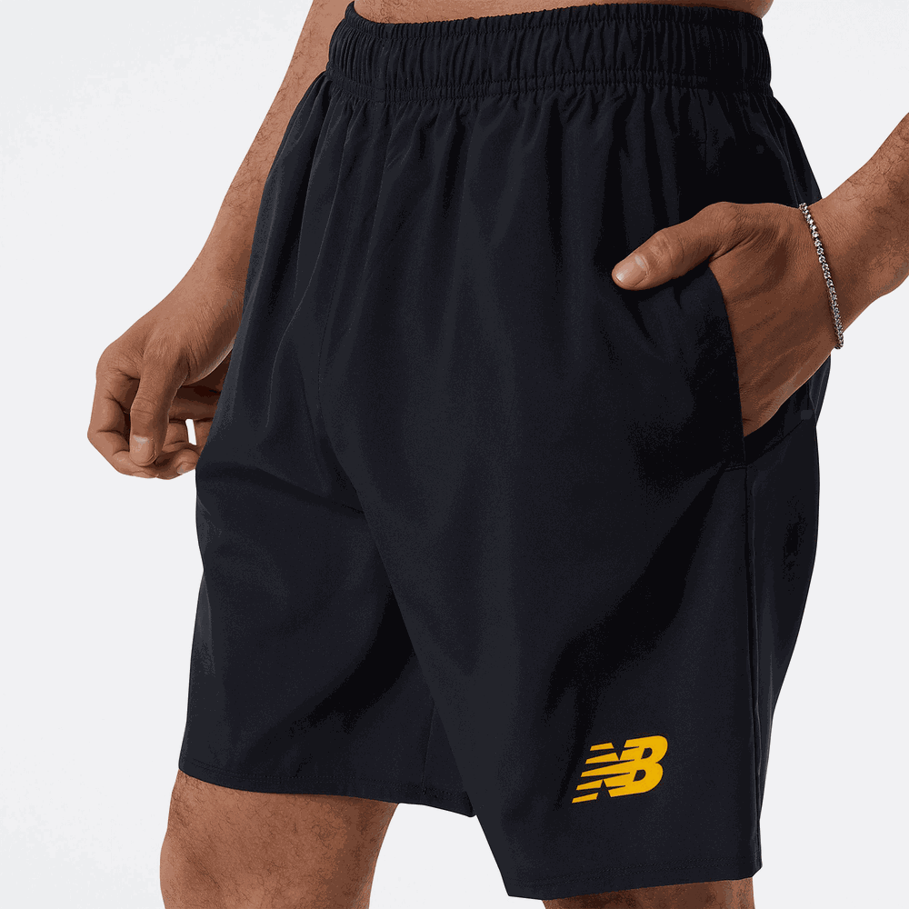 Gyermek rövidnadrág New Balance AS Roma MS231196BK – fekete