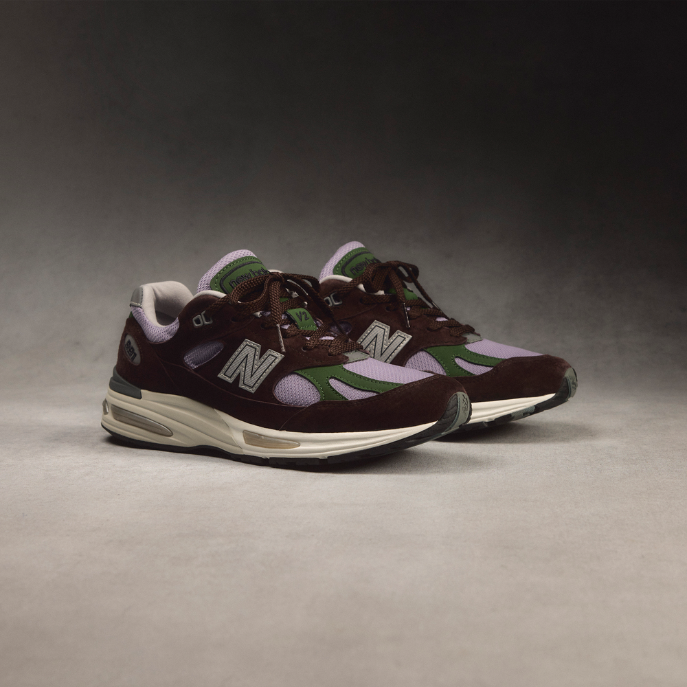 Unisex cipő New Balance U991BP2 – barna