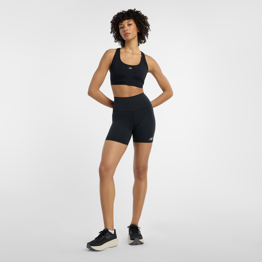 Sport melltartó New Balance WB51032BK – fekete