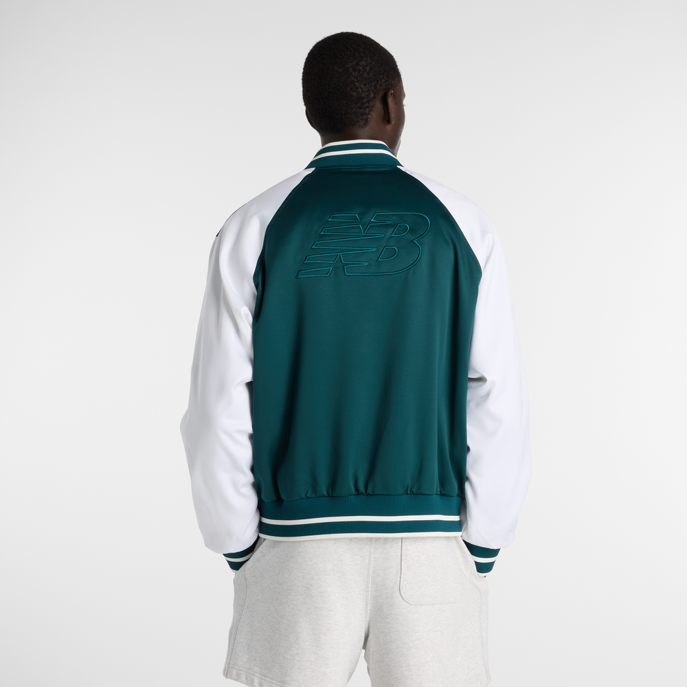 Férfi kabát New Balance MJ6102R7AAV – zöld