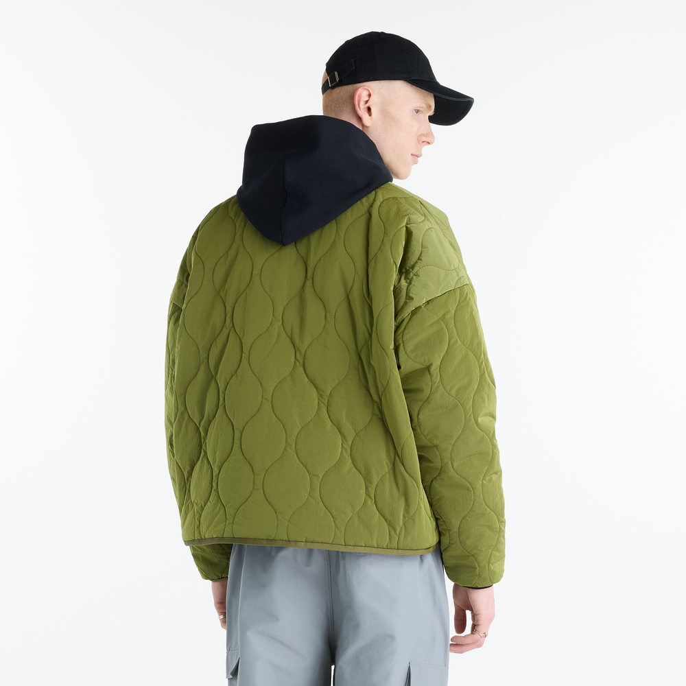Férfi kabát New Balance Quilted Bomber – zöld