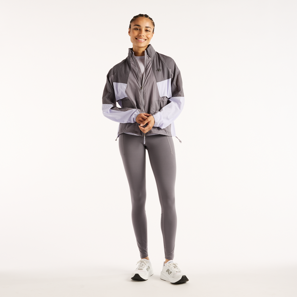 Sportdzseki New Balance Reflective RC – szürke