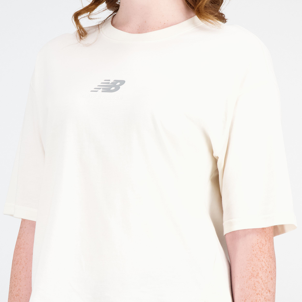 Női póló New Balance WT31511GIE – fehér