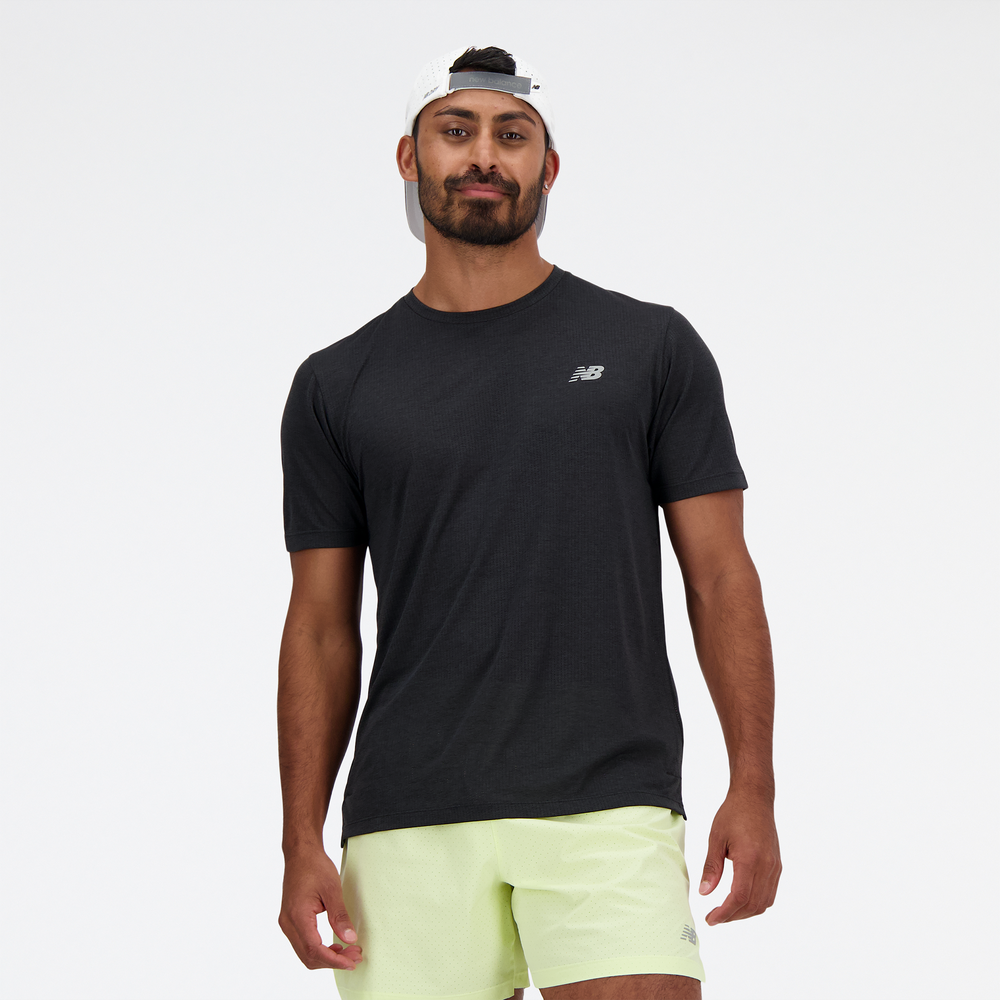 Férfi futópóló New Balance MT41253BK – fekete