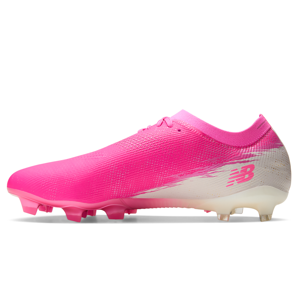 Férfi focicipő New Balance FURON ELITE FG V8 UF1F6O4 – rózsaszín